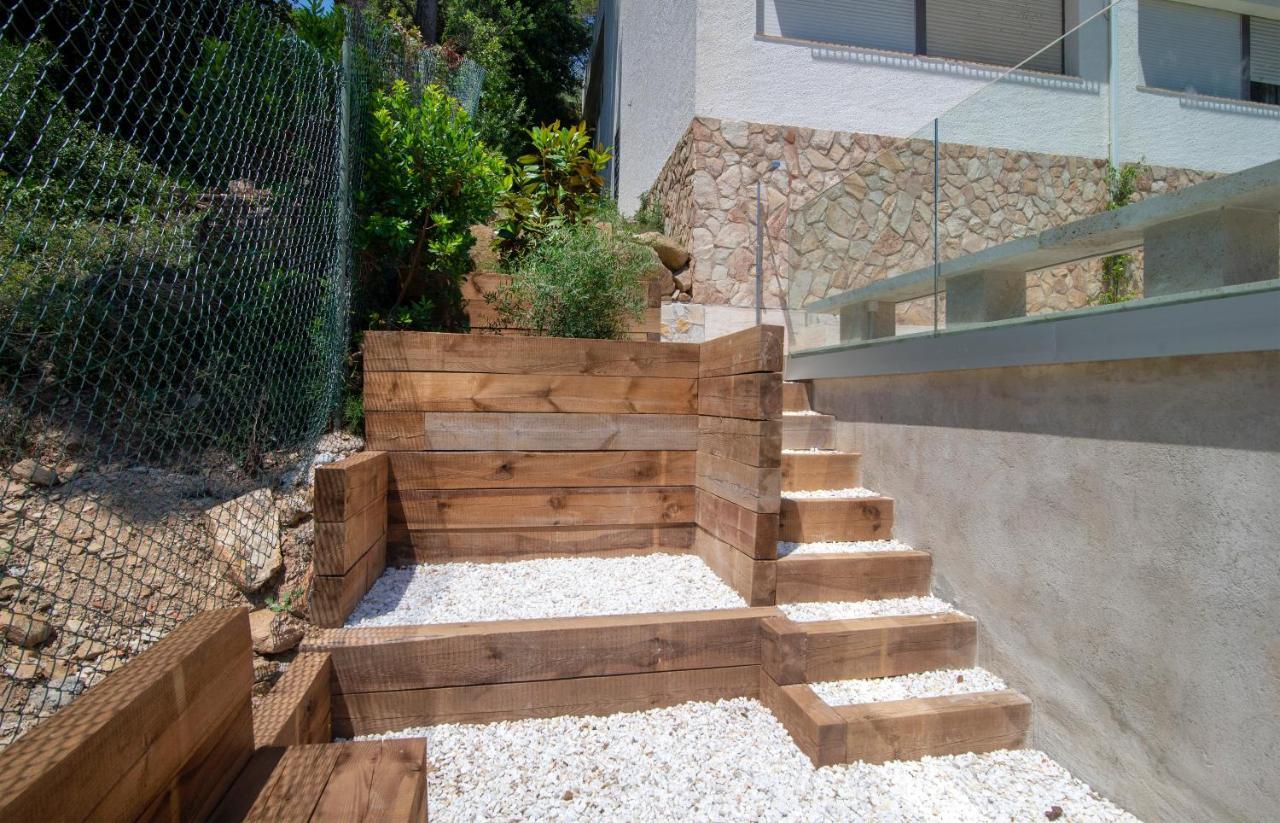 Apartamento La Vie En Rouge Sa Riera Duplex, Private Parking Begur Exterior foto