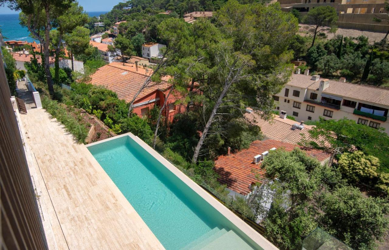 Apartamento La Vie En Rouge Sa Riera Duplex, Private Parking Begur Exterior foto